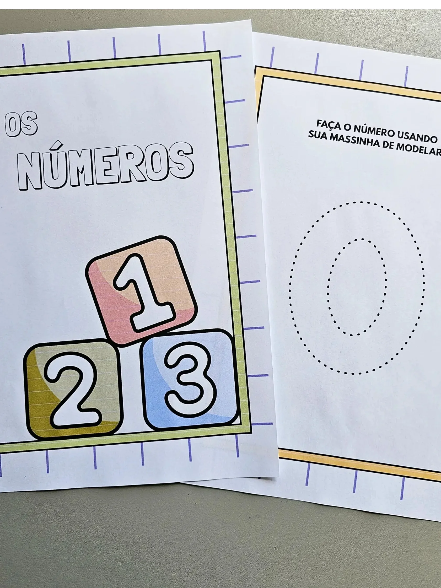 Apostila dos Números de 0 a 9 para Educação Infantil, 1º Ano e AEE — amostra 1: O que está incluso?