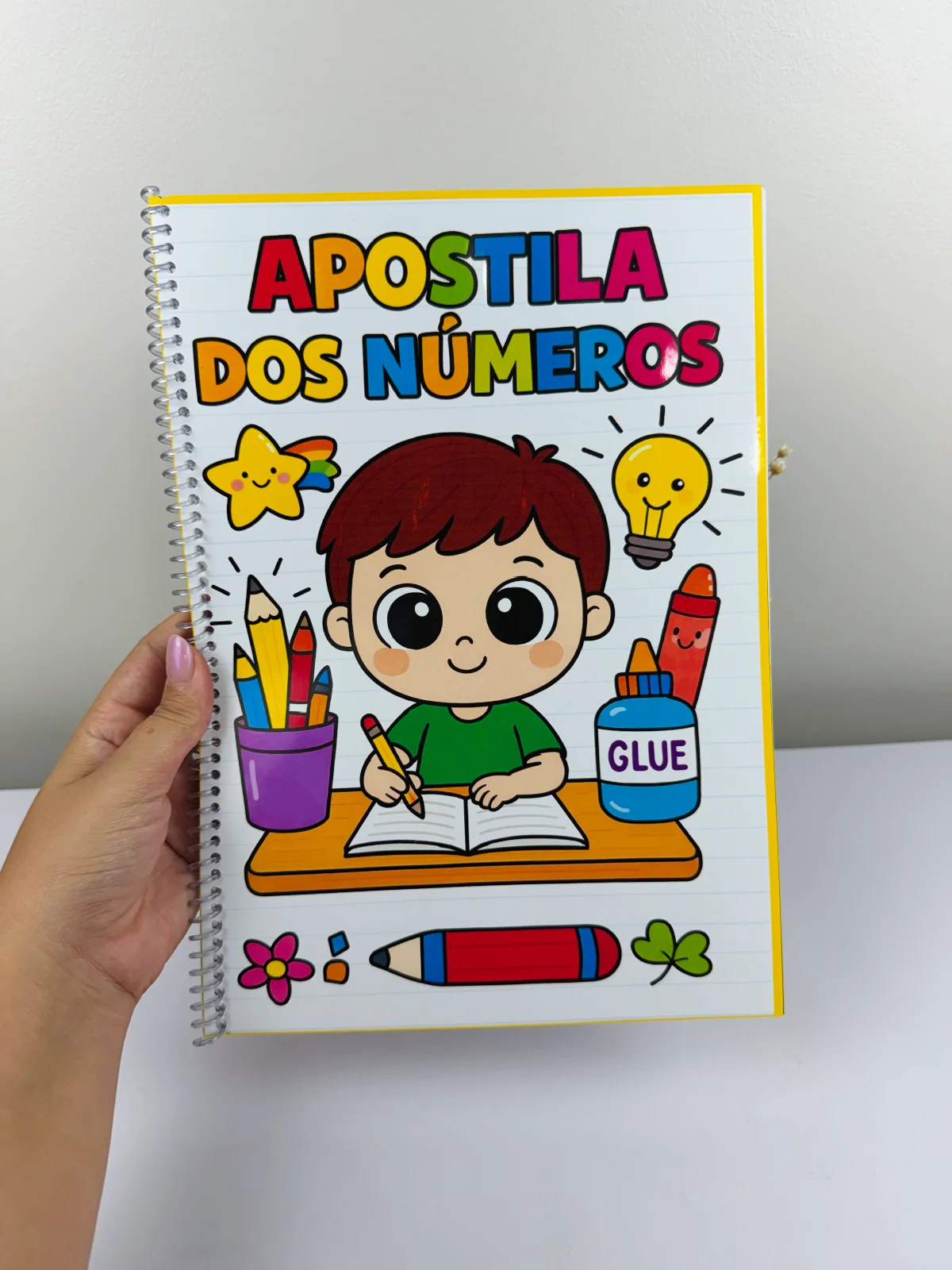 APOSTILA DOS NÚMEROS DE 1 AO 10 — amostra 1: A Apostila Números do 1 ao 10 foi desenvolvida para auxiliar no aprendizado…
