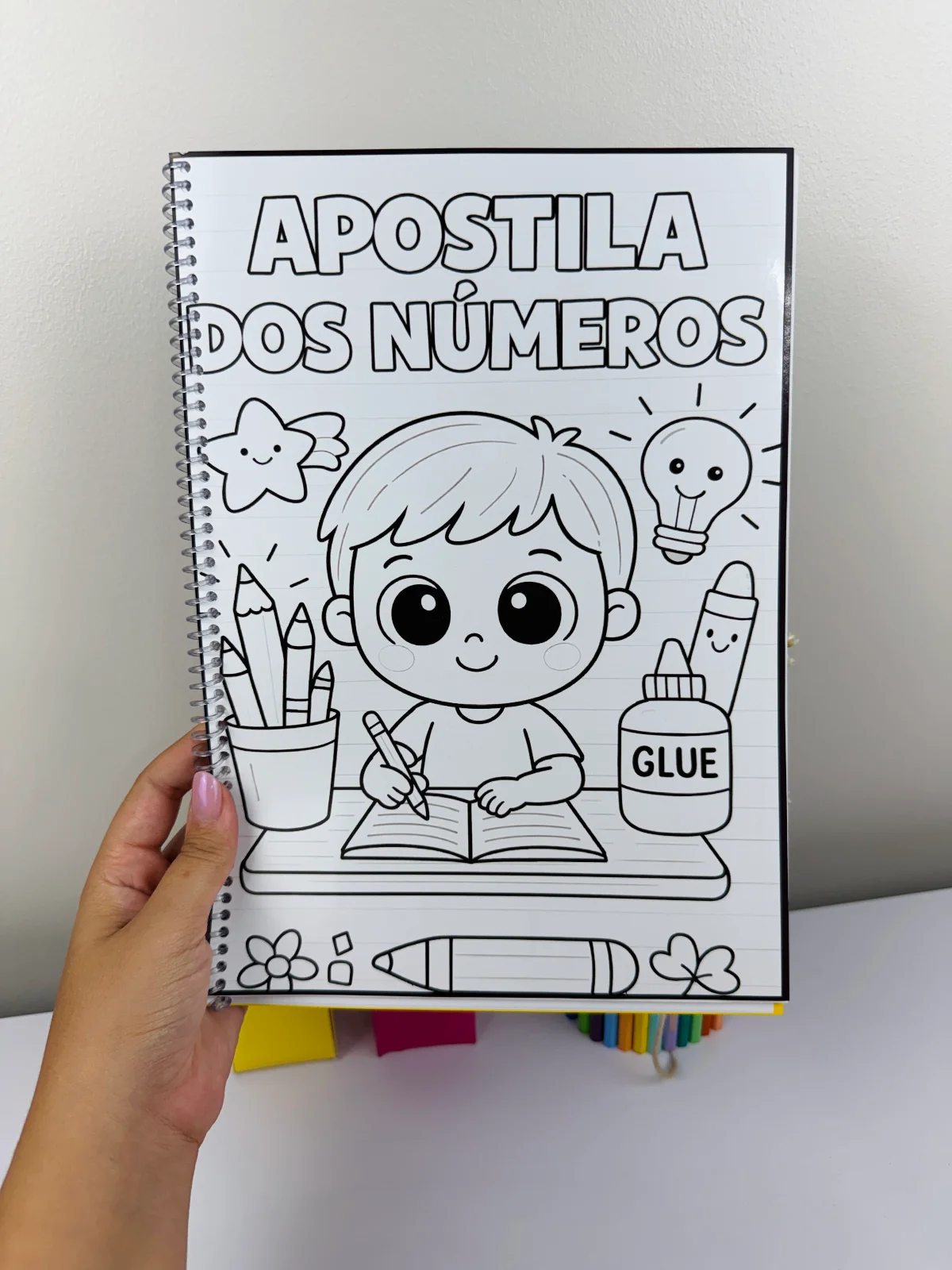 APOSTILA DOS NÚMEROS DE 1 AO 10 — amostra 2: A Apostila Números do 1 ao 10 foi desenvolvida para auxiliar no aprendizado…