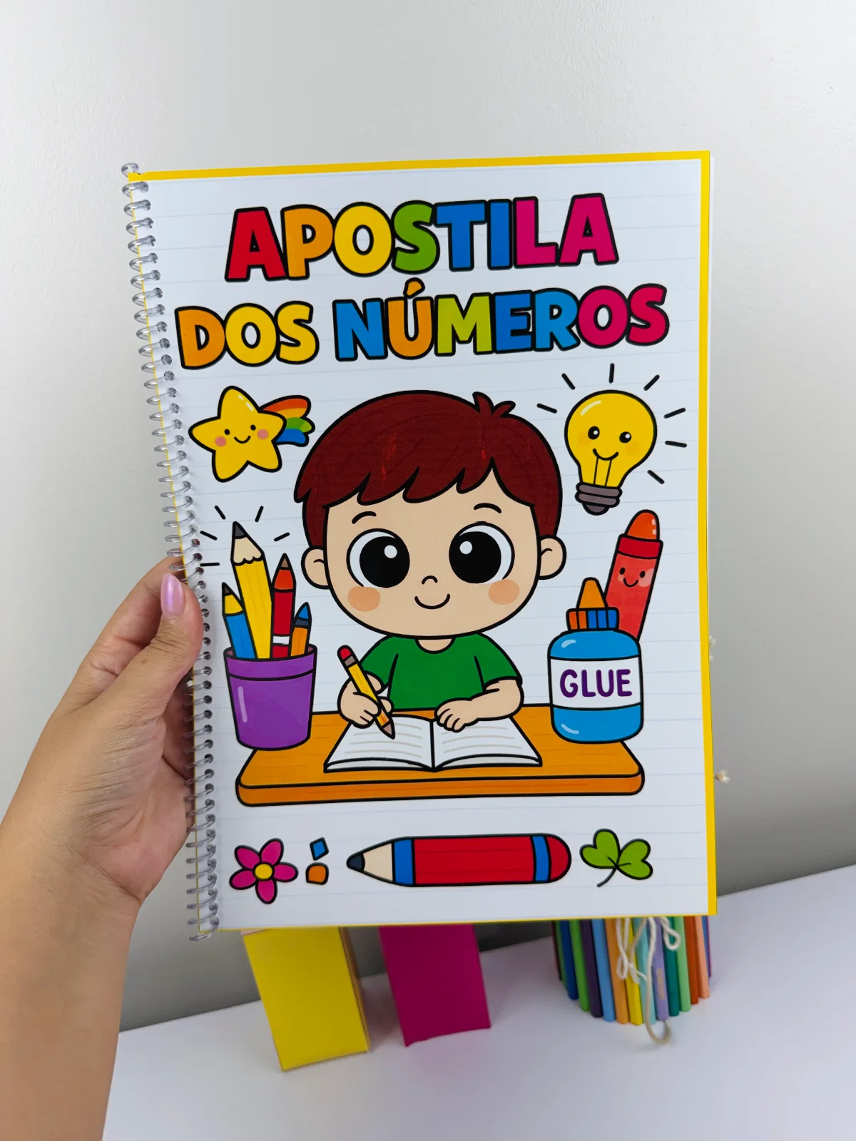 APOSTILA DOS NÚMEROS DE 1 AO 10 — amostra 6: A Apostila Números do 1 ao 10 foi desenvolvida para auxiliar no aprendizado…