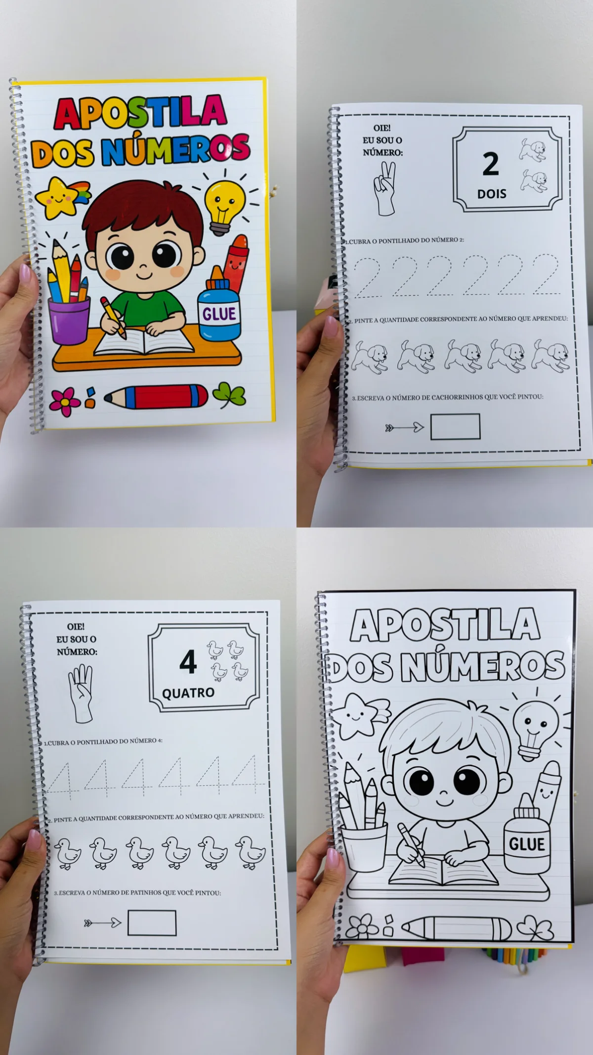 APOSTILA DOS NÚMEROS DE 1 AO 10 — Alfabetização para Educação Infantil: A Apostila Números do 1 ao 10 foi desenvolvida para…