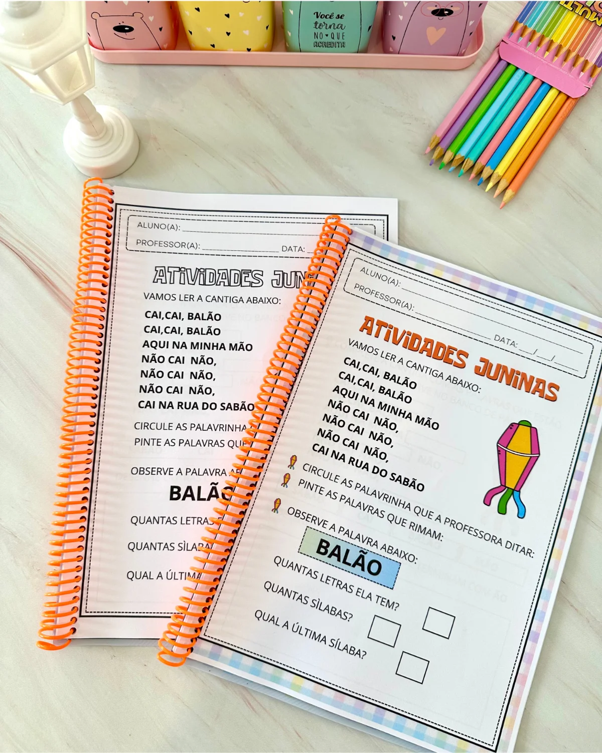 Apostila Festa Junina | Educação Infantil e Anos Iniciais — amostra 1: O que vem no material Apostila Festa Junina | Educação Infantil e Anos Iniciais — amostra 1: O que vem no material
