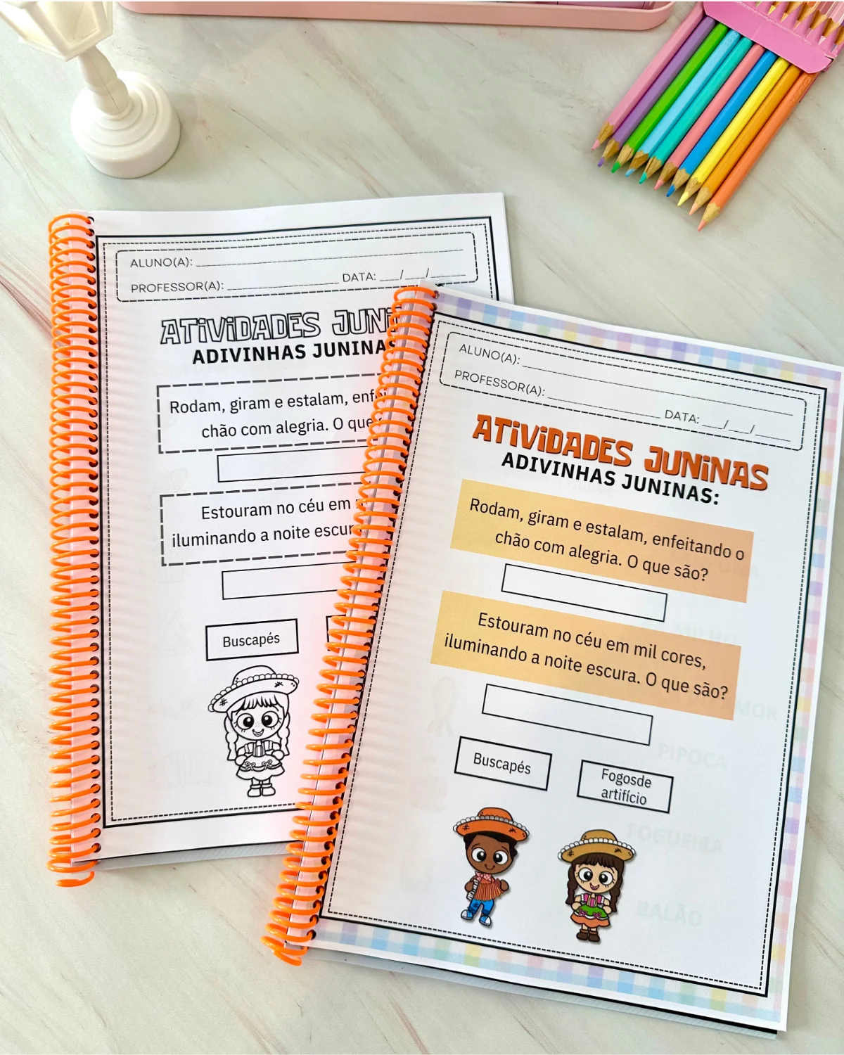 Apostila Festa Junina | Educação Infantil e Anos Iniciais — amostra 3: O arquivo vai em PDF, pronto para impressão Apostila Festa Junina | Educação Infantil e Anos Iniciais — amostra 3: O arquivo vai em PDF, pronto para impressão
