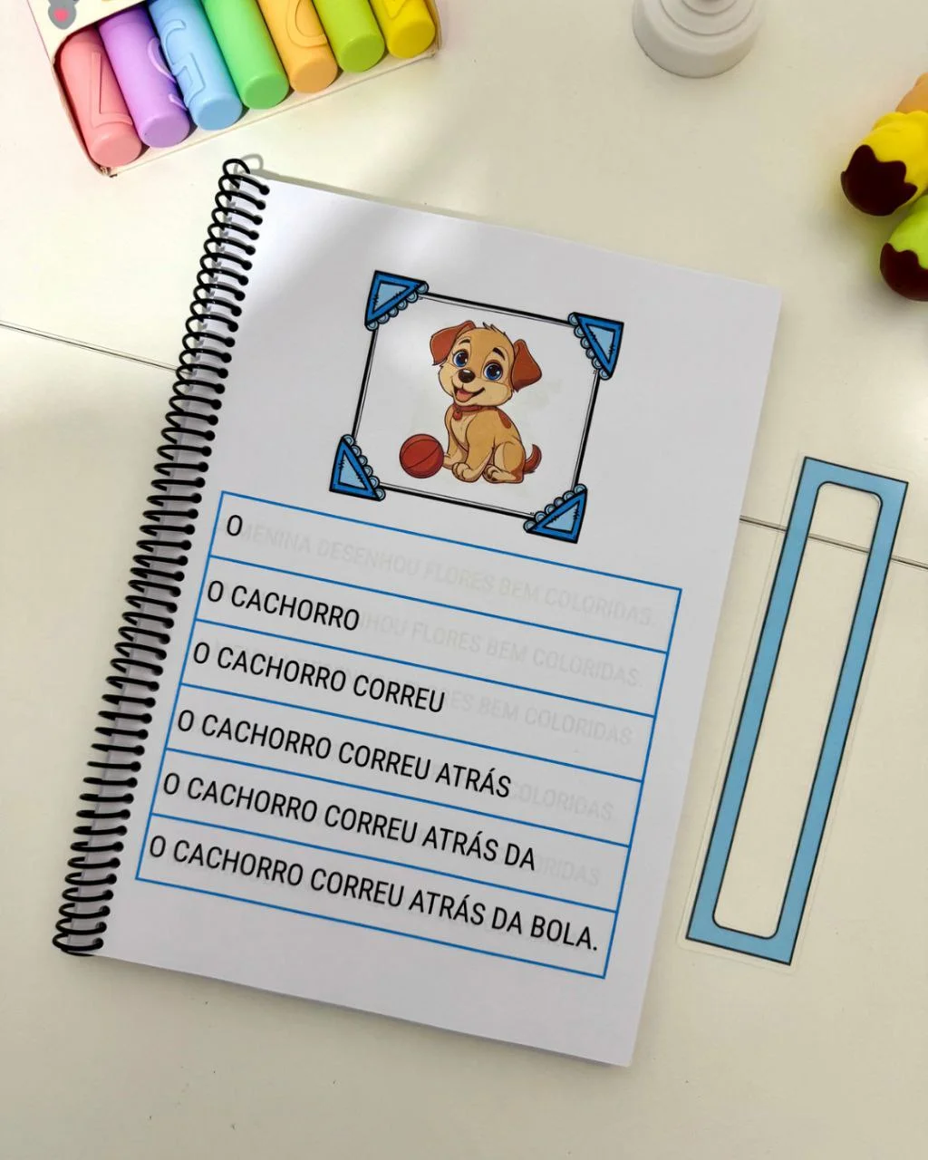Apostila Fluência Leitora – 100 Frases para Treino de Leitura | Alfabetização PDF — amostra 3: A Apostila Fluência Leitora…