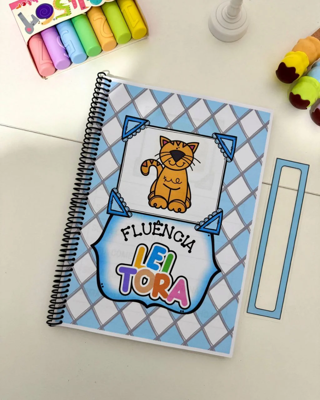 Apostila Fluência Leitora – 100 Frases para Treino de Leitura | Alfabetização PDF — capa do material