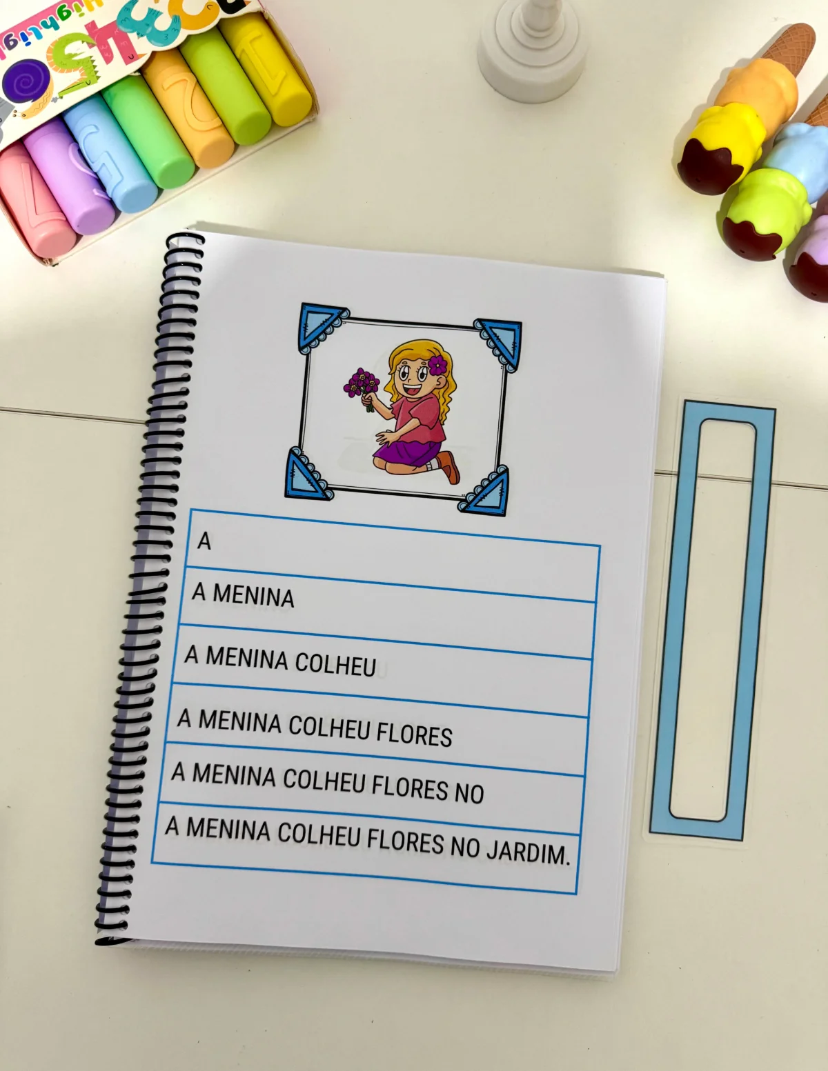 Apostila Fluência Leitora treino de leitura — Alfabetização para Educação Infantil: Apostila Fluência Leitora 100 frases…