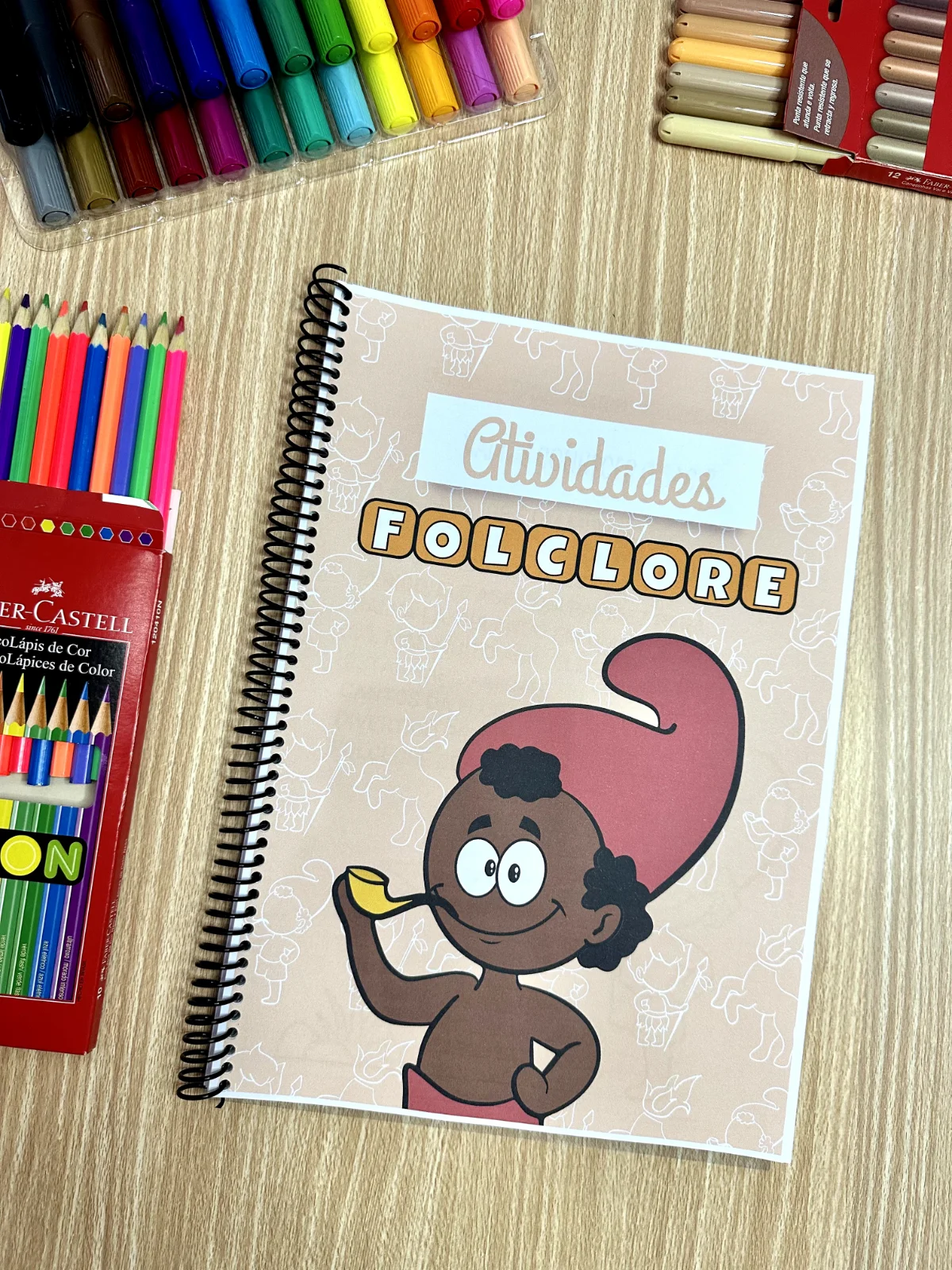 Apostila Folclore para Educação infantil — capa do material