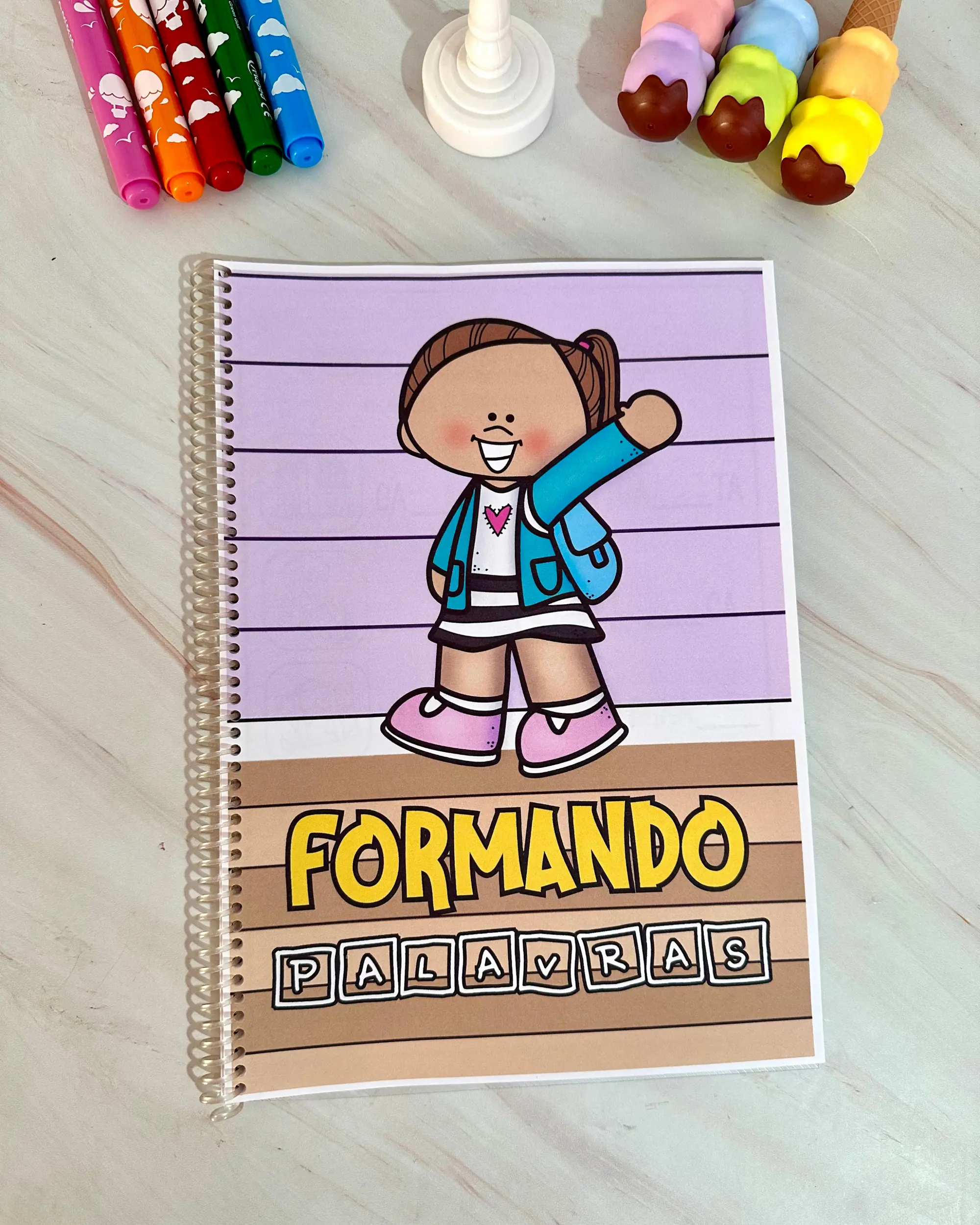 Apostila Formando Palavras – PDF para Imprimir | Alfabetização — capa do material
