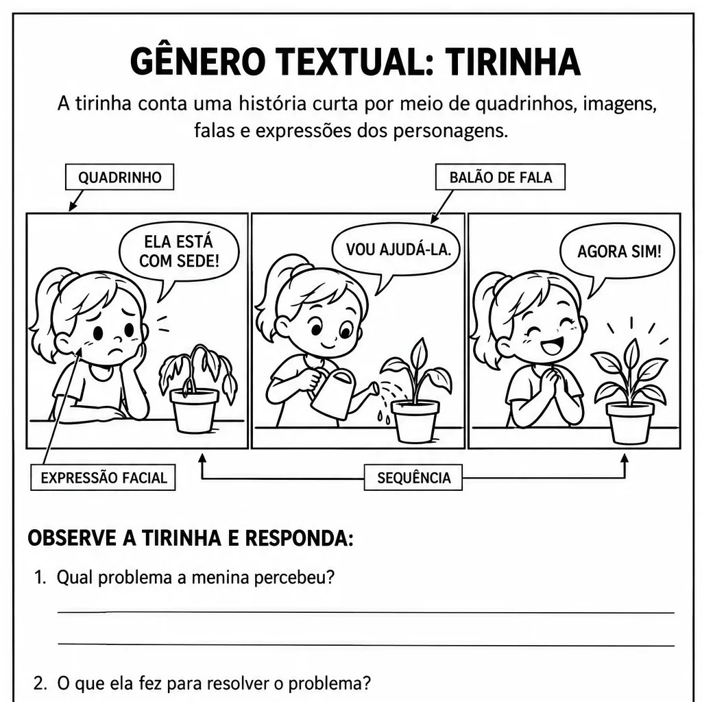 Apostila Gêneros Textuais 3º Ano – 30 Atividades com Gabarito em PDF — amostra 3: Gêneros textuais trabalhados