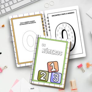 Apostila interativa de números de 0 a 9 – PDF para Imprimir | Alfabetização — Alfabetização para Educação Infantil:…