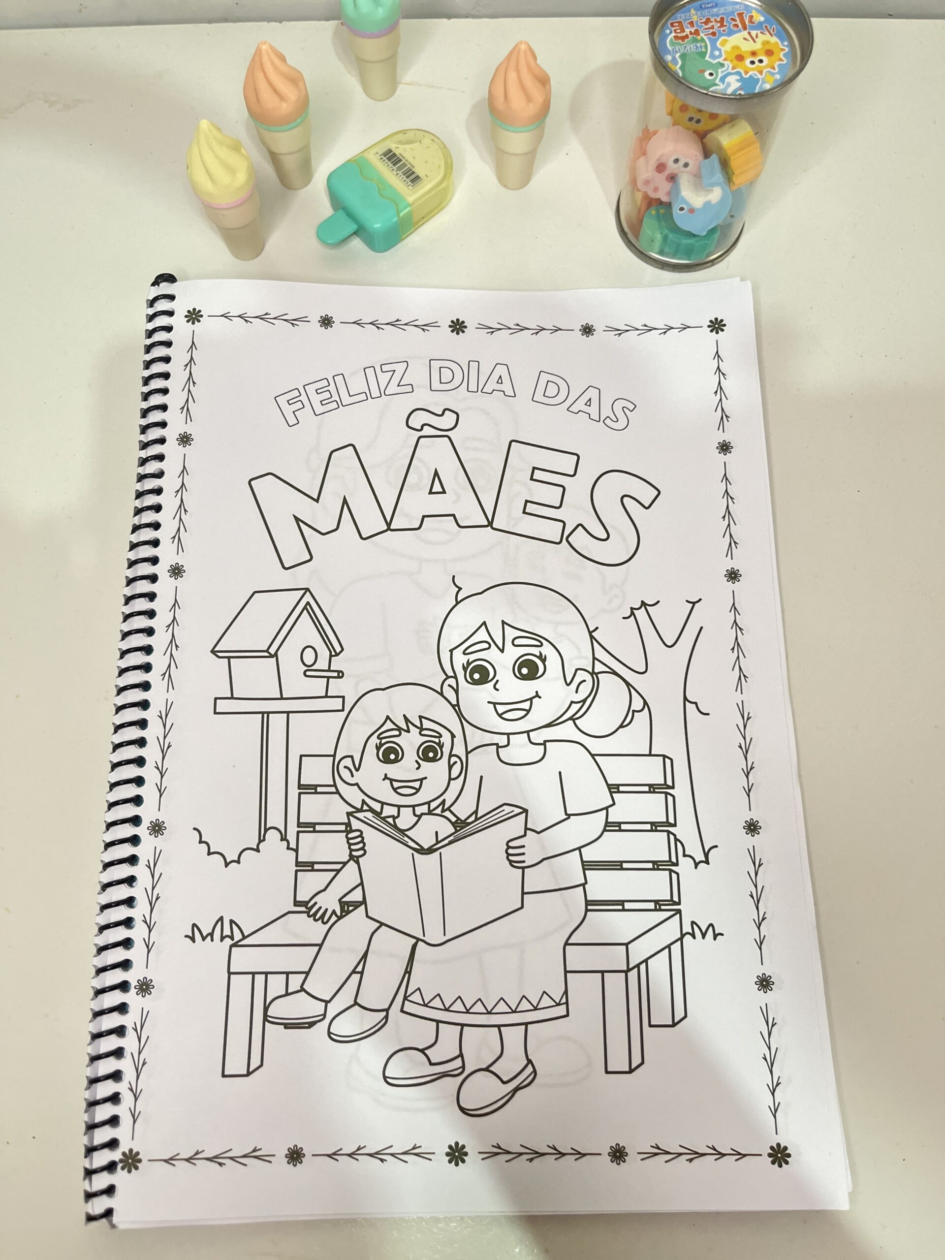 Apostila interativa para colorir: dia das mães – Material Pedagógico — amostra 2: Sobre o APOSTILA INTERATIVA PARA COLORIR:…