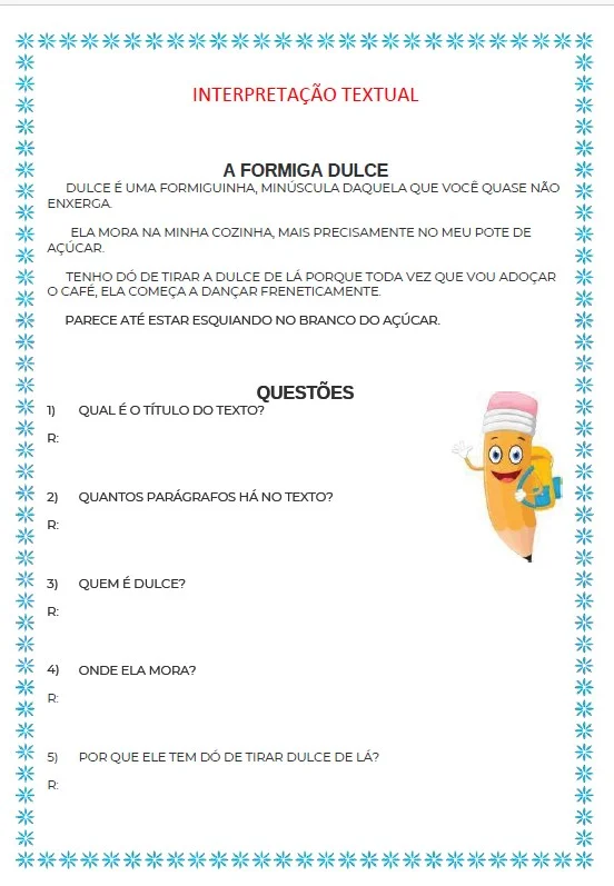 APOSTILA INTERPRETAÇÃO DE TEXTOS 2 - 20 PAG — amostra 1: Seu aluno consegue ler um texto, mas na hora de responder às…