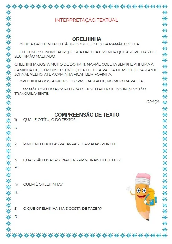 APOSTILA INTERPRETAÇÃO DE TEXTOS 2 - 20 PAG — amostra 3: Seu aluno consegue ler um texto, mas na hora de responder às…