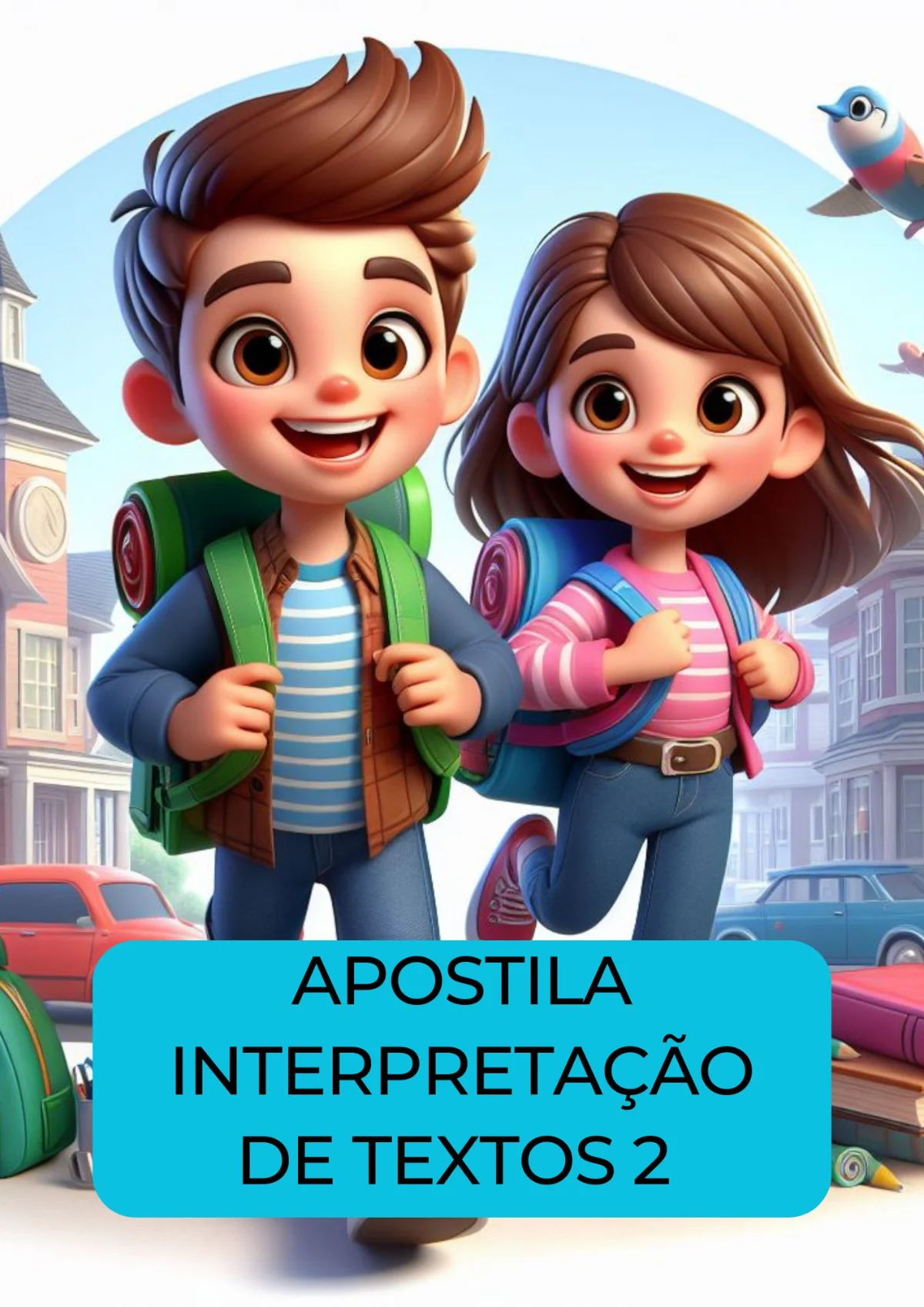 APOSTILA INTERPRETAÇÃO DE TEXTOS 2 - 20 PAG — capa do material