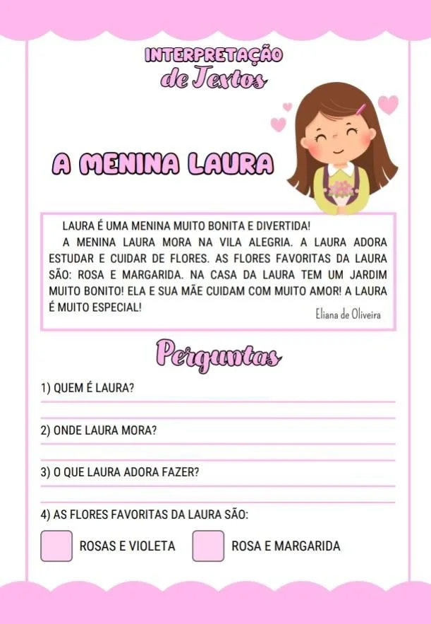Apostila Interpretação de Textos | Alfabetização e Compreensão Leitora — amostra 4: A apostila Interpretação de Textos…