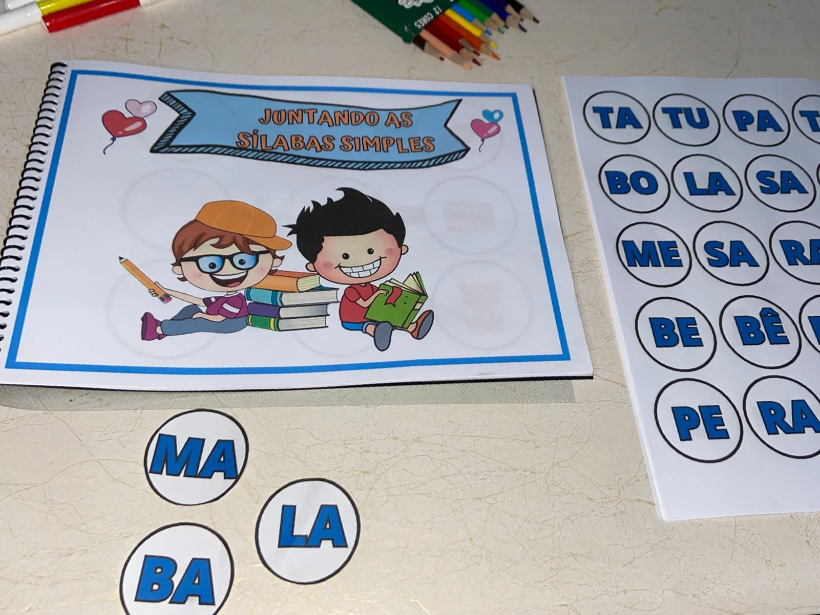 🤩 APOSTILA - JUNTANDO AS SÍLABAS SIMPLES: Brincando e Aprendendo! 🤩 — amostra 4: Vamos fazer do aprendizado um momento…