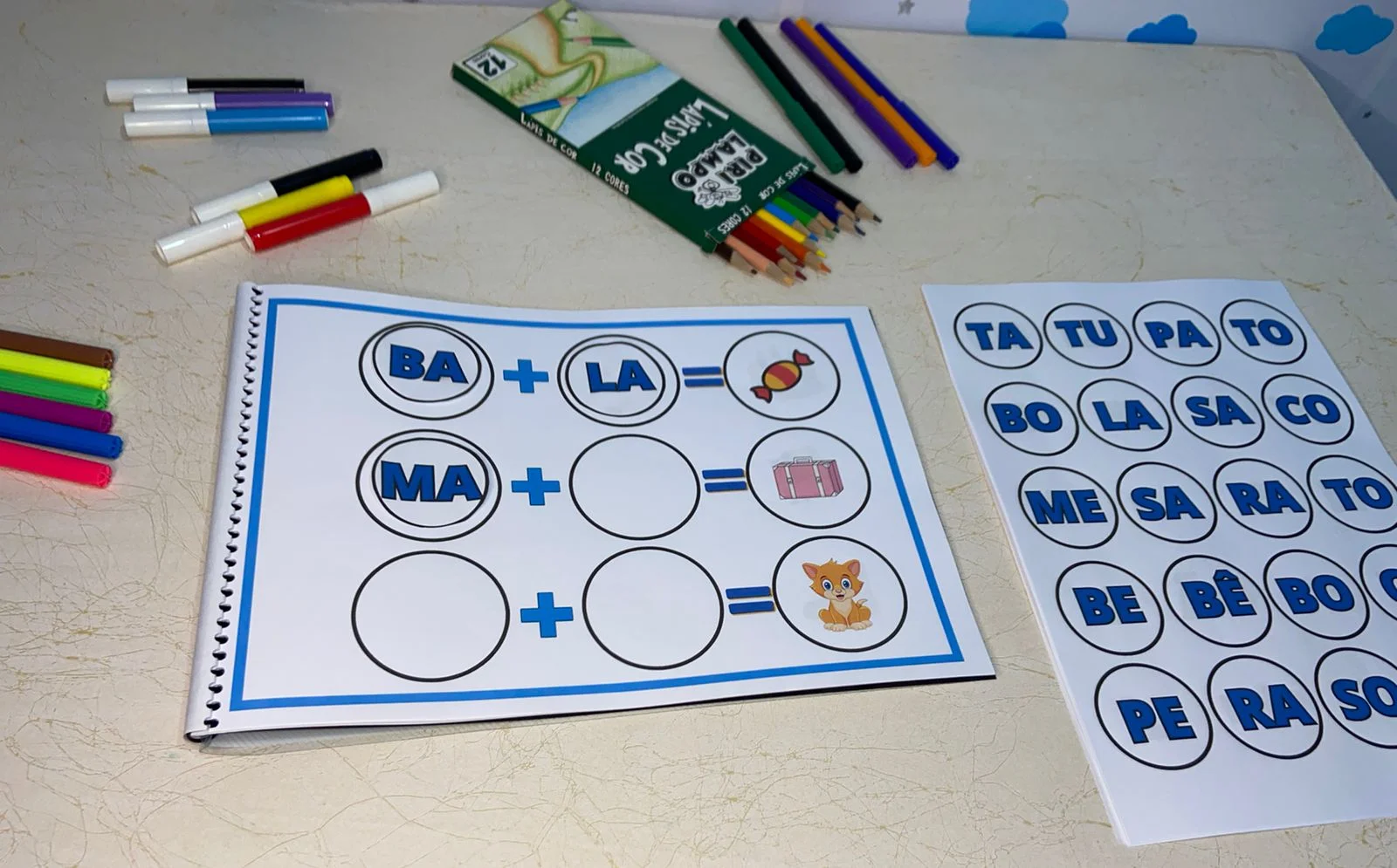 🤩 APOSTILA - JUNTANDO AS SÍLABAS SIMPLES: Brincando e Aprendendo! 🤩 — amostra 5: Vamos fazer do aprendizado um momento…