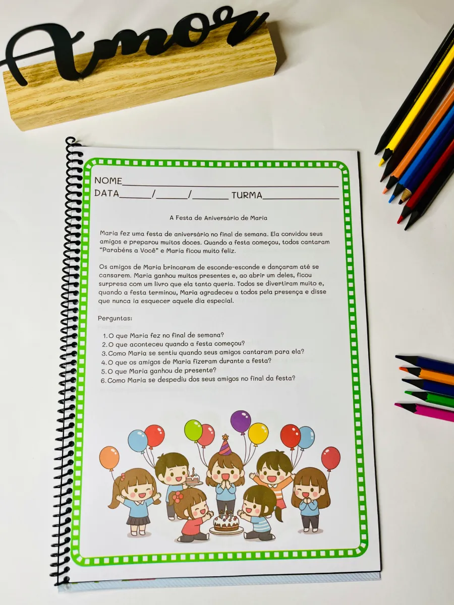 APOSTILA LEITURA E INTERPRETAÇÃO PARA ALFABETIZAÇÃO - ANOS INICIAIS — amostra 3: Transforme os momentos de leitura em…