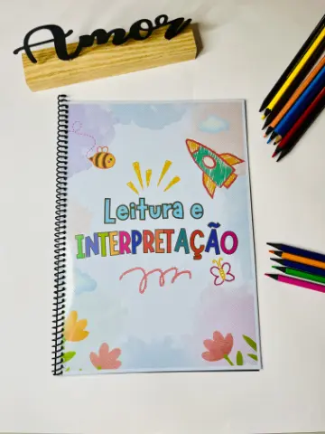 APOSTILA LEITURA E INTERPRETAÇÃO PARA ALFABETIZAÇÃO - ANOS INICIAIS — capa do material