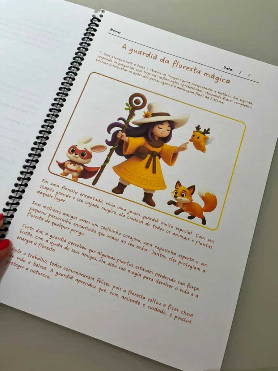 Apostila Leitura e Interpretação Textual - 3°, 4° e 5° anos — amostra 3: Seu aluno consegue ler, mas tem dificuldade para…