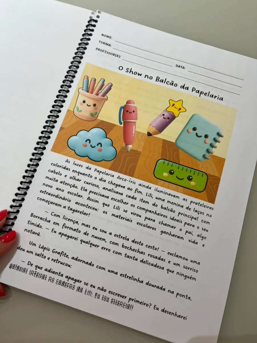 Apostila Leitura e Interpretação Textual - 3°, 4° e 5° anos — amostra 4: Seu aluno consegue ler, mas tem dificuldade para…