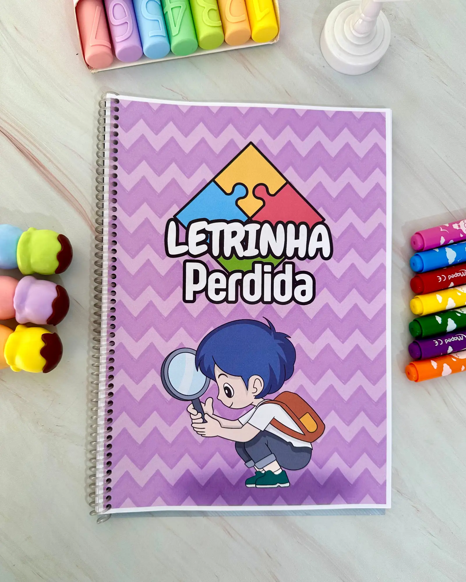 Apostila Letrinha do Dia – PDF para Imprimir | Alfabetização — Alfabetização para Educação Infantil: O arquivo 'Letrinha…