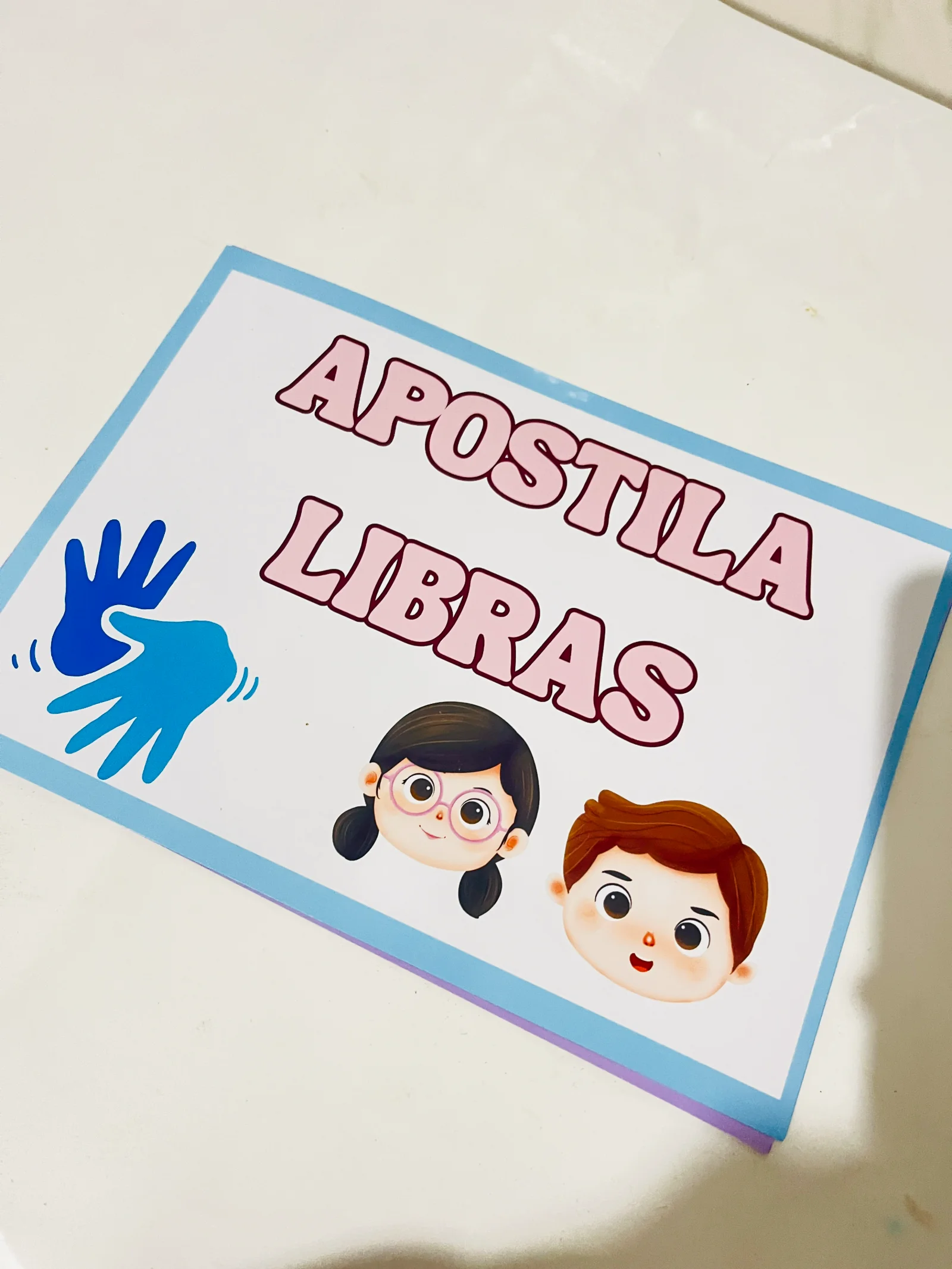 🎯 Apostila Libras – Comunicação e Inclusão ao Alcance das Mãos! 🤟 — capa do material