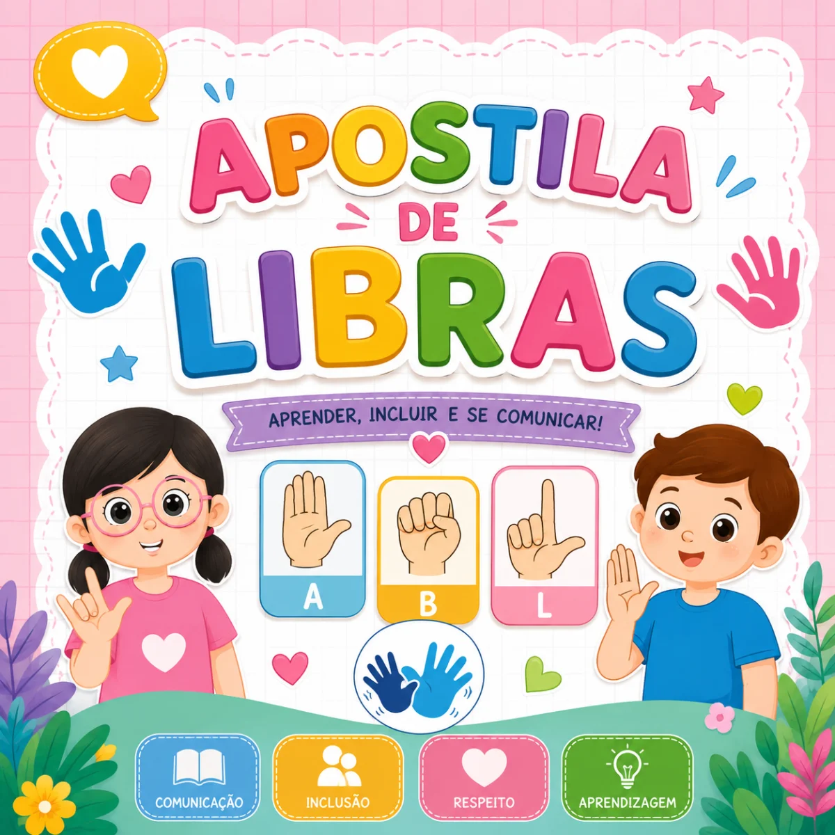 Apostila Libras – Introdução à Língua Brasileira de Sinais — Alfabetização para Educação Infantil: Apostila de Libras…