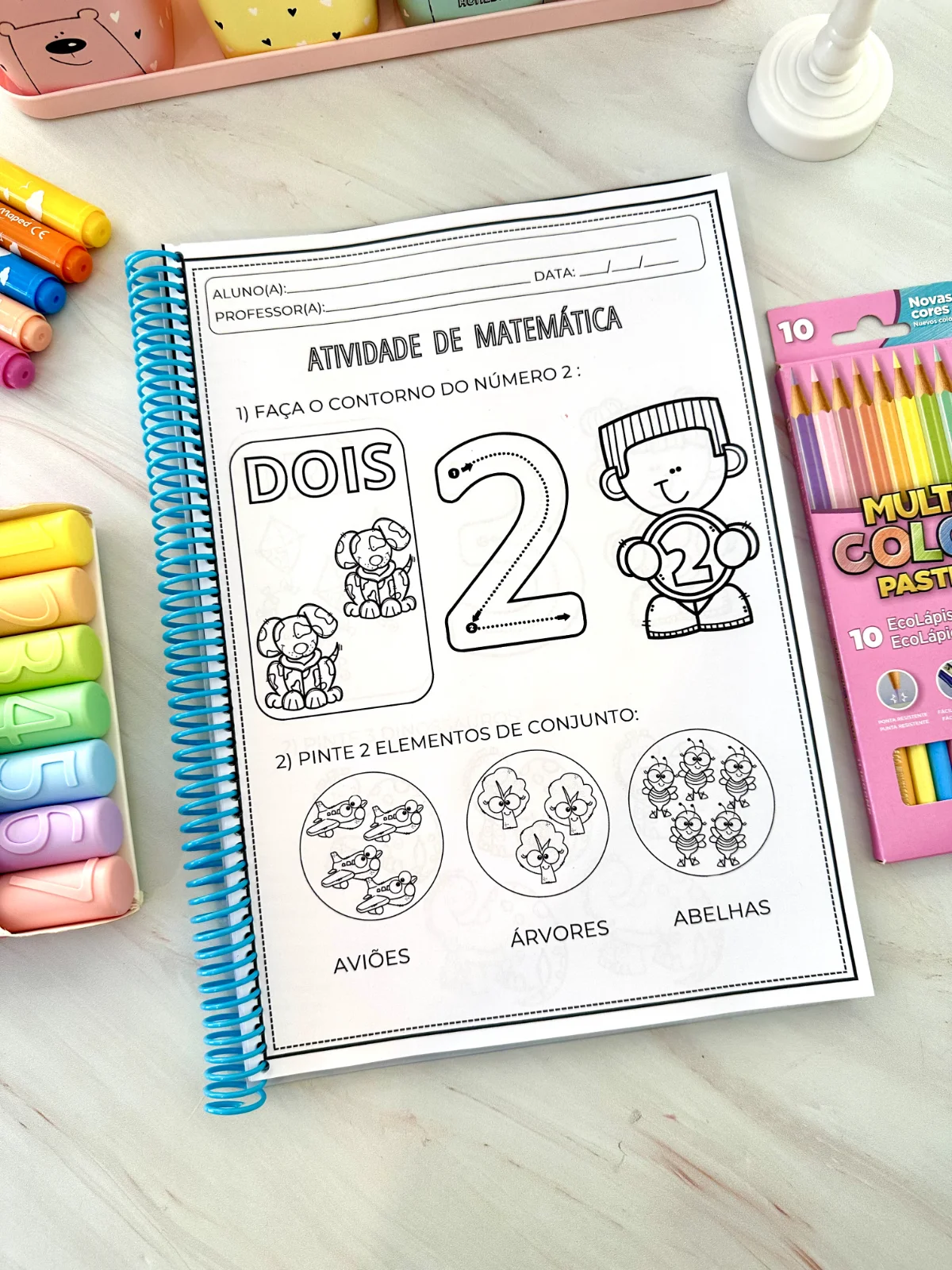 Apostila matemática 1 ao 20 | Educação Infantil e Anos Iniciais — amostra 2: Sobre o Apostila matemática 1 ao 20