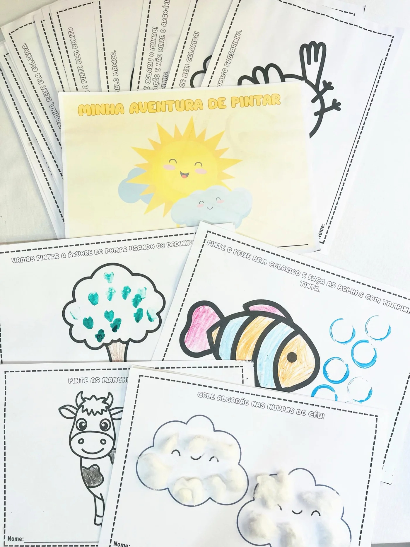 Apostila maternal Minha aventura de pintar — Apostilas para Educação Infantil: ✨ Apostila “Minha Aventura de Pintar” –…
