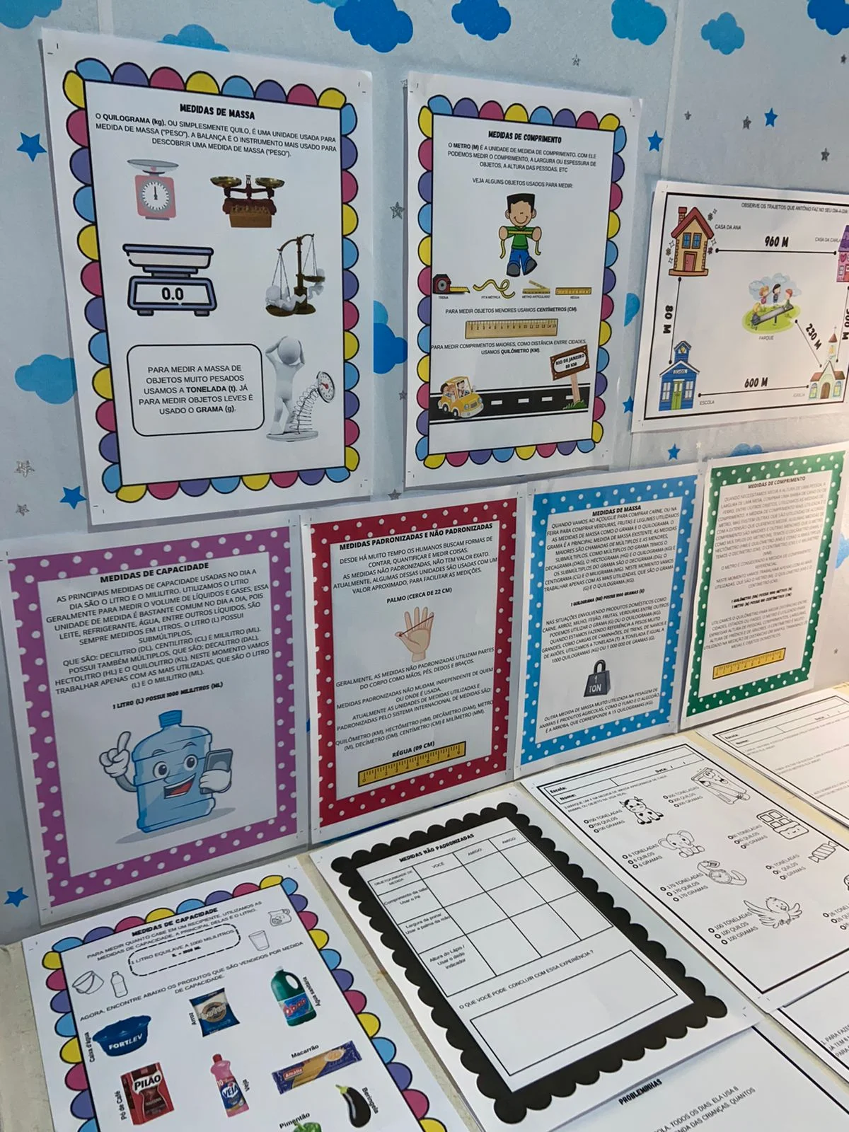 Apostila Medidas: Comprimento, Massa e Capacidade 3º, 4º e 5º ano — Matemática para 5º ano: Apostila com 22 páginas sobre…