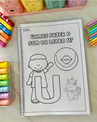 Apostila metodo fonico – PDF para Imprimir | Alfabetização — amostra 5: Material excelente para crianças em fase de…