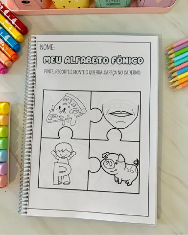Apostila metodo fonico – PDF para Imprimir | Alfabetização — amostra 6: Material excelente para crianças em fase de…