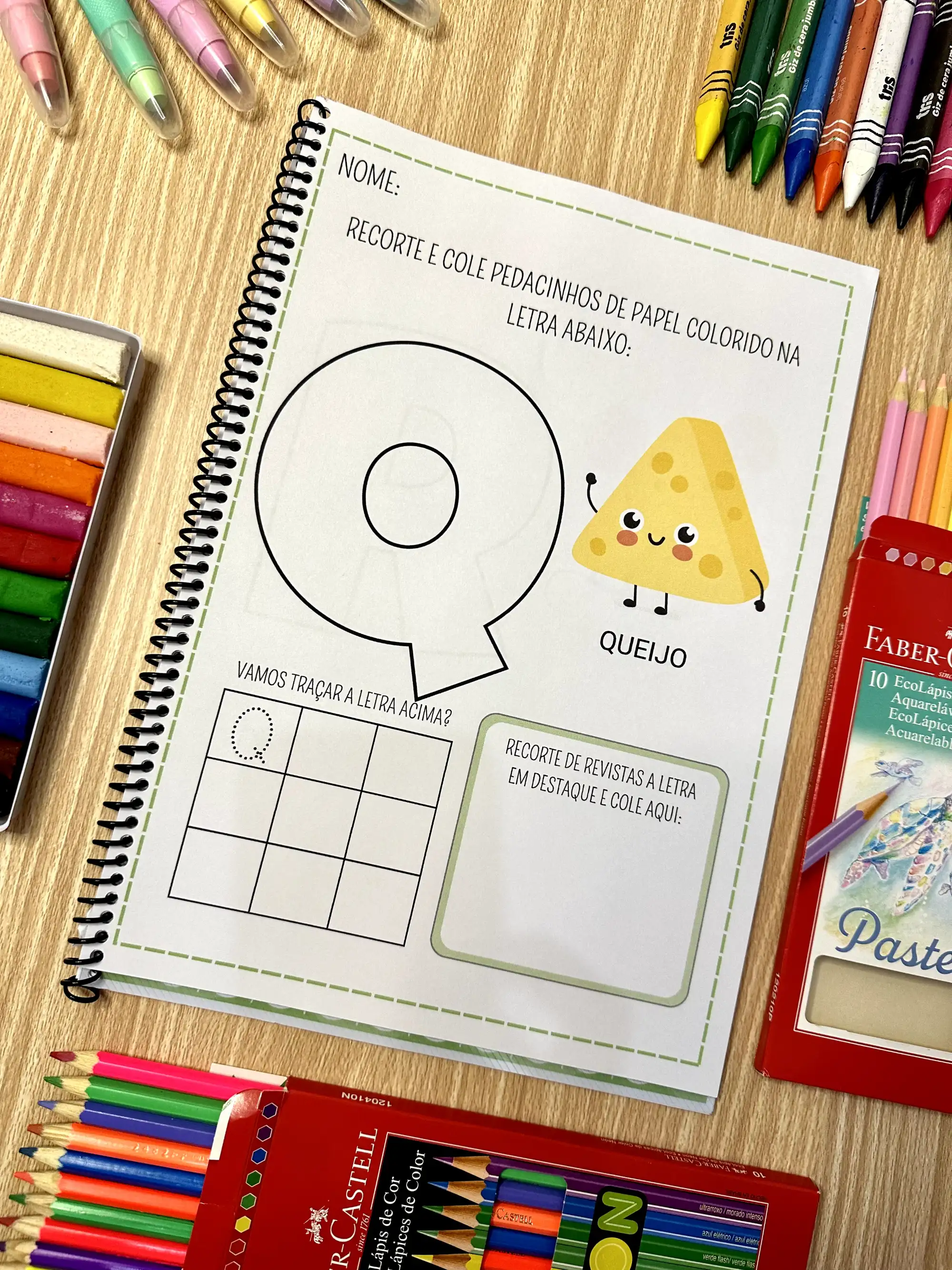 Apostila Minhas Atividades do Alfabeto em PDF — amostra 1: processo de pré-alfabetização, desenvolvendo o conhecimento Apostila Minhas Atividades do Alfabeto em PDF — amostra 1: processo de pré-alfabetização, desenvolvendo o conhecimento