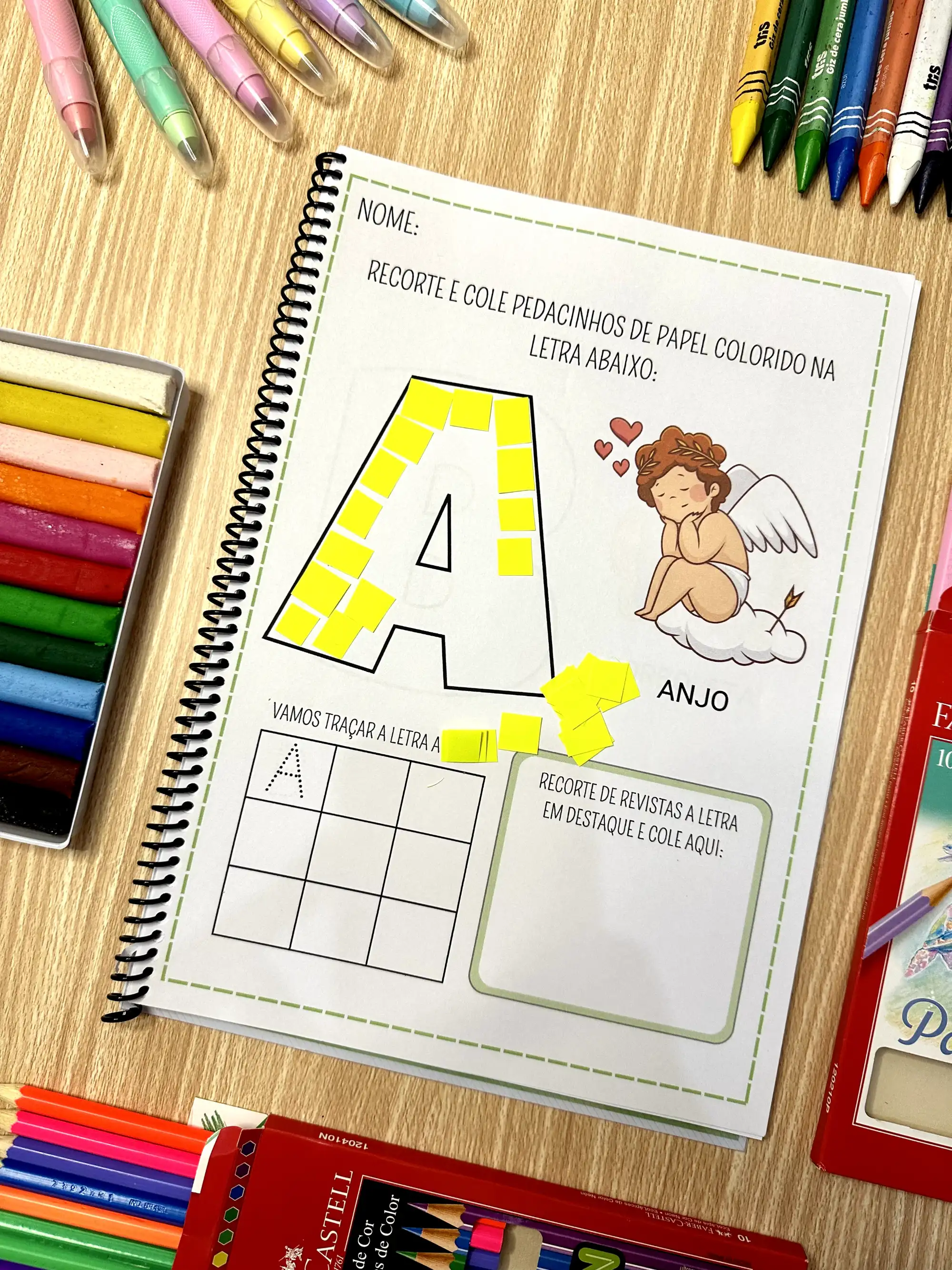 Apostila Minhas Atividades do Alfabeto em PDF — amostra 5: A apostila Minhas Atividades do Alfabeto inclui 26 páginas de… Apostila Minhas Atividades do Alfabeto em PDF — amostra 5: A apostila Minhas Atividades do Alfabeto inclui 26 páginas de…