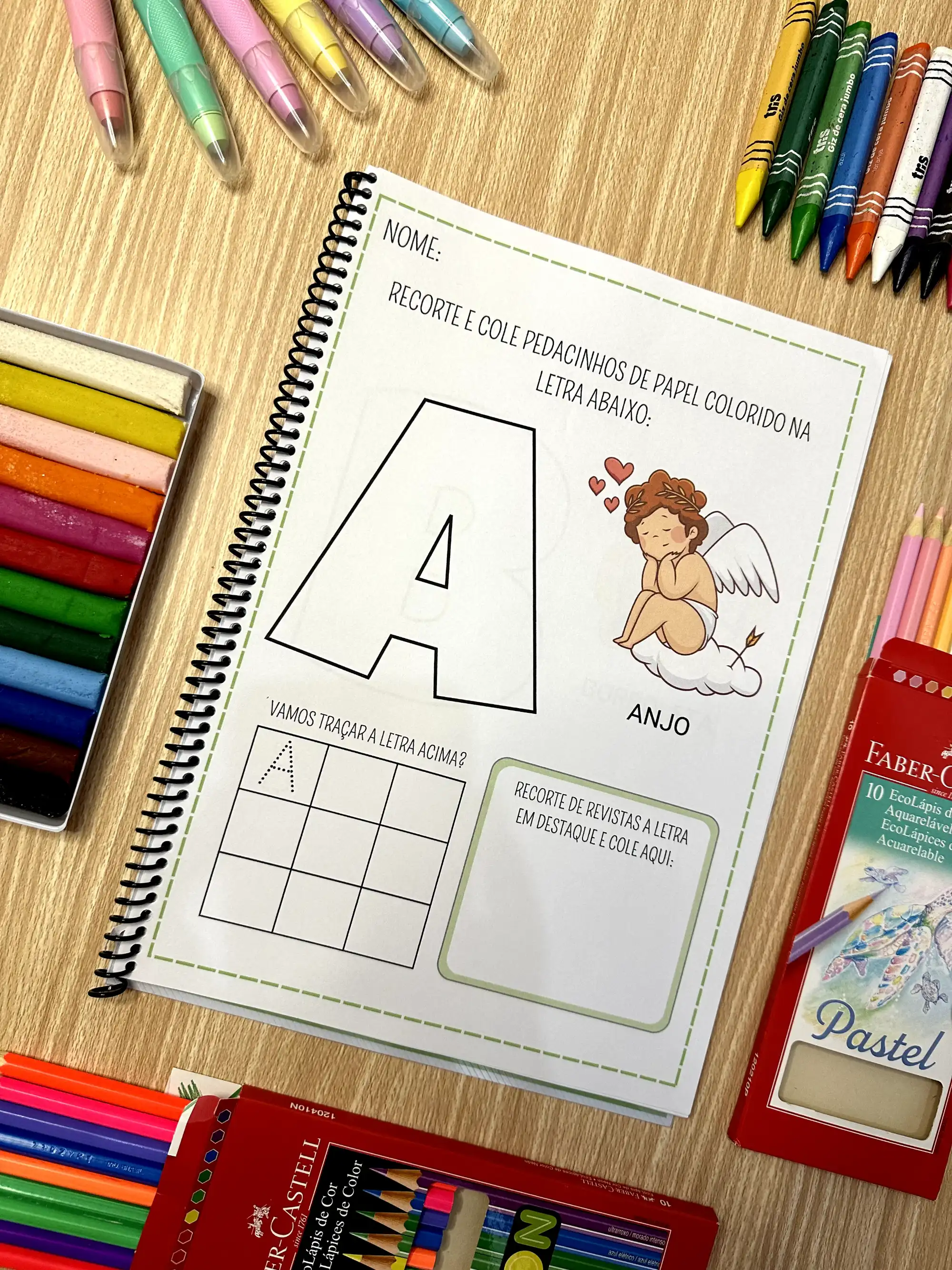 Apostila Minhas Atividades do Alfabeto em PDF — amostra 6: A apostila Minhas Atividades do Alfabeto inclui 26 páginas de… Apostila Minhas Atividades do Alfabeto em PDF — amostra 6: A apostila Minhas Atividades do Alfabeto inclui 26 páginas de…