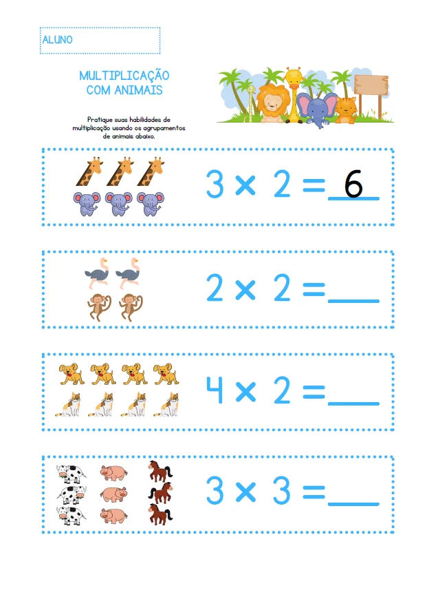 APOSTILA MULTIPLICAÇÃO - ALFABETIZAÇÃO MATEMÁTICA — amostra 2: A Apostila de Multiplicação foi desenvolvida para ajudar os… APOSTILA MULTIPLICAÇÃO - ALFABETIZAÇÃO MATEMÁTICA — amostra 2: A Apostila de Multiplicação foi desenvolvida para ajudar os…