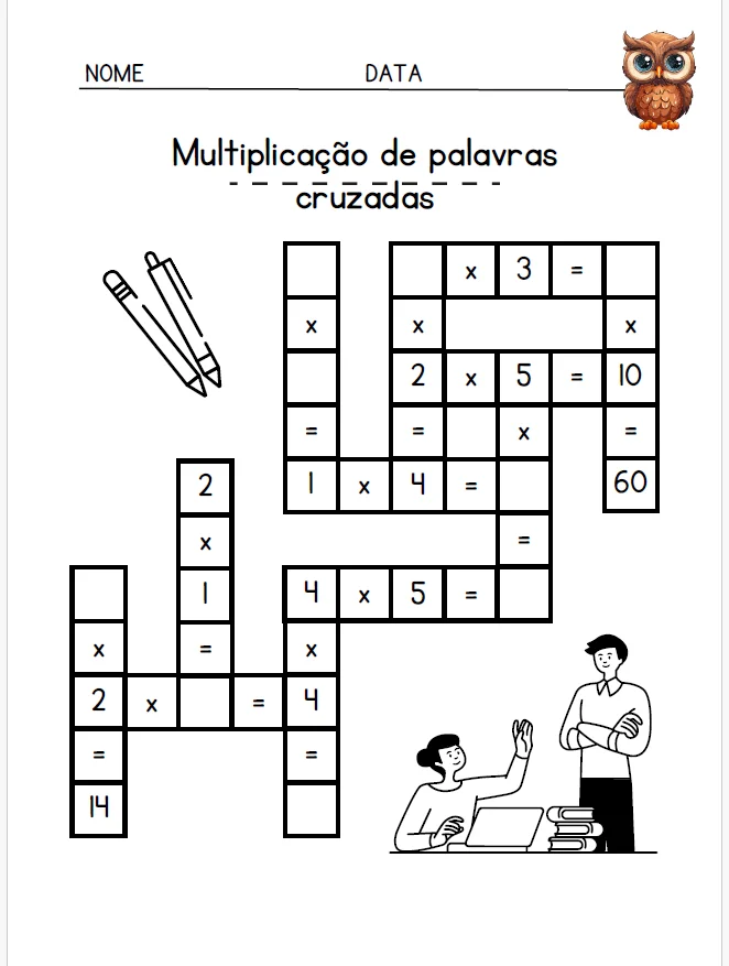 APOSTILA MULTIPLICAÇÃO - ALFABETIZAÇÃO MATEMÁTICA — amostra 4: A Apostila de Multiplicação foi desenvolvida para ajudar os… APOSTILA MULTIPLICAÇÃO - ALFABETIZAÇÃO MATEMÁTICA — amostra 4: A Apostila de Multiplicação foi desenvolvida para ajudar os…