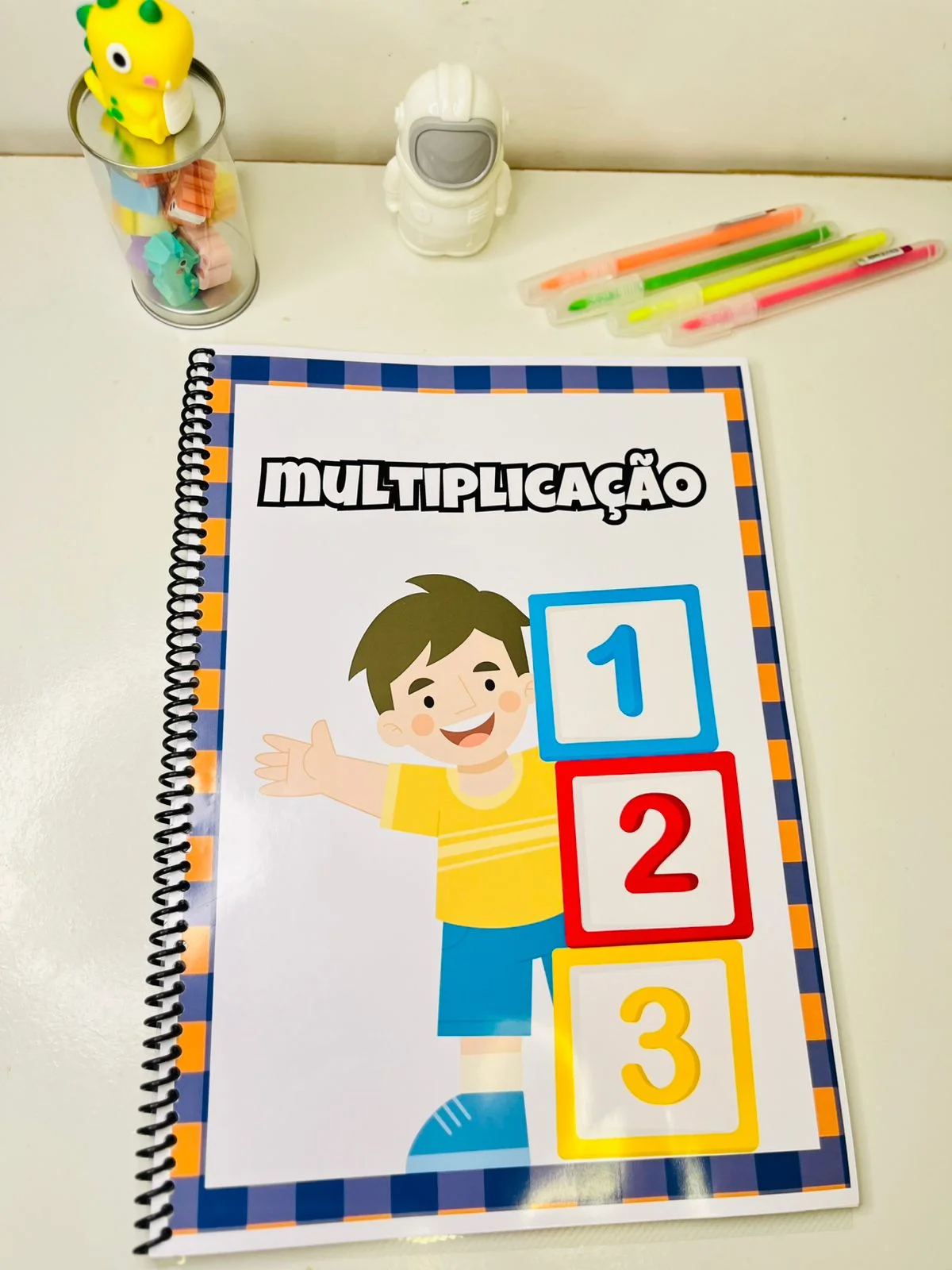 Apostila multiplicação simples par ensino fundamental — capa do material