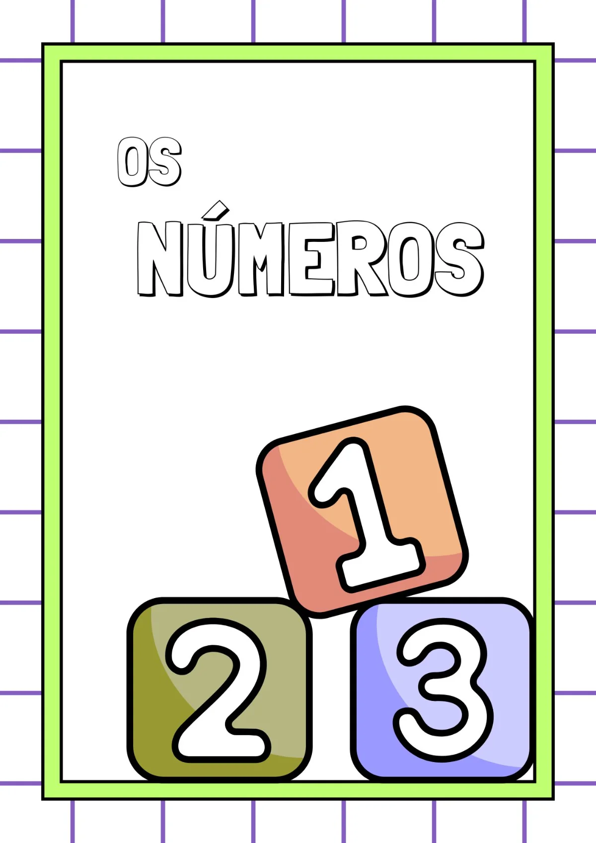 Apostila Números de 0 a 9 - Traçado, Escrita e Relação Numeral-Quantidade — amostra 5: Desenvolva a aprendizagem dos…
