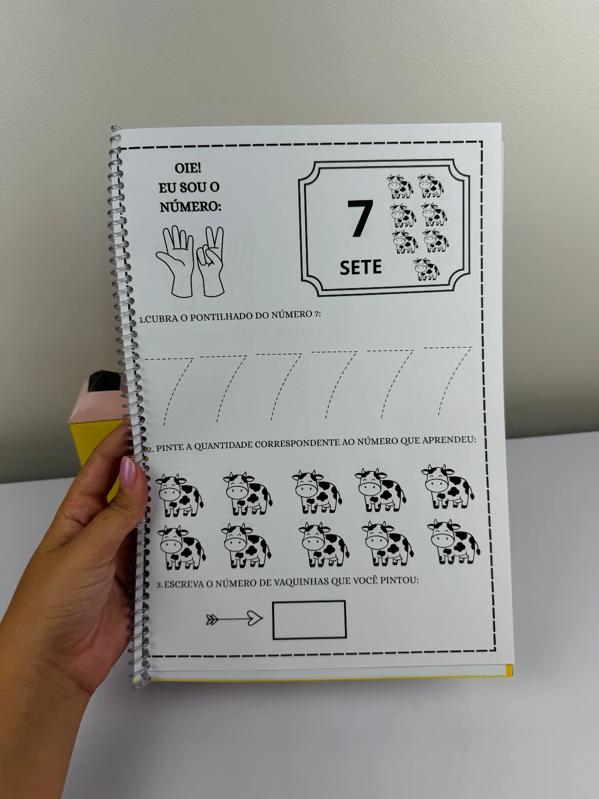 APOSTILA NÚMEROS DO 1 AO 10 Educação infantil — amostra 5: A Apostila Números do 1 ao 10 foi desenvolvida para apoiar o…