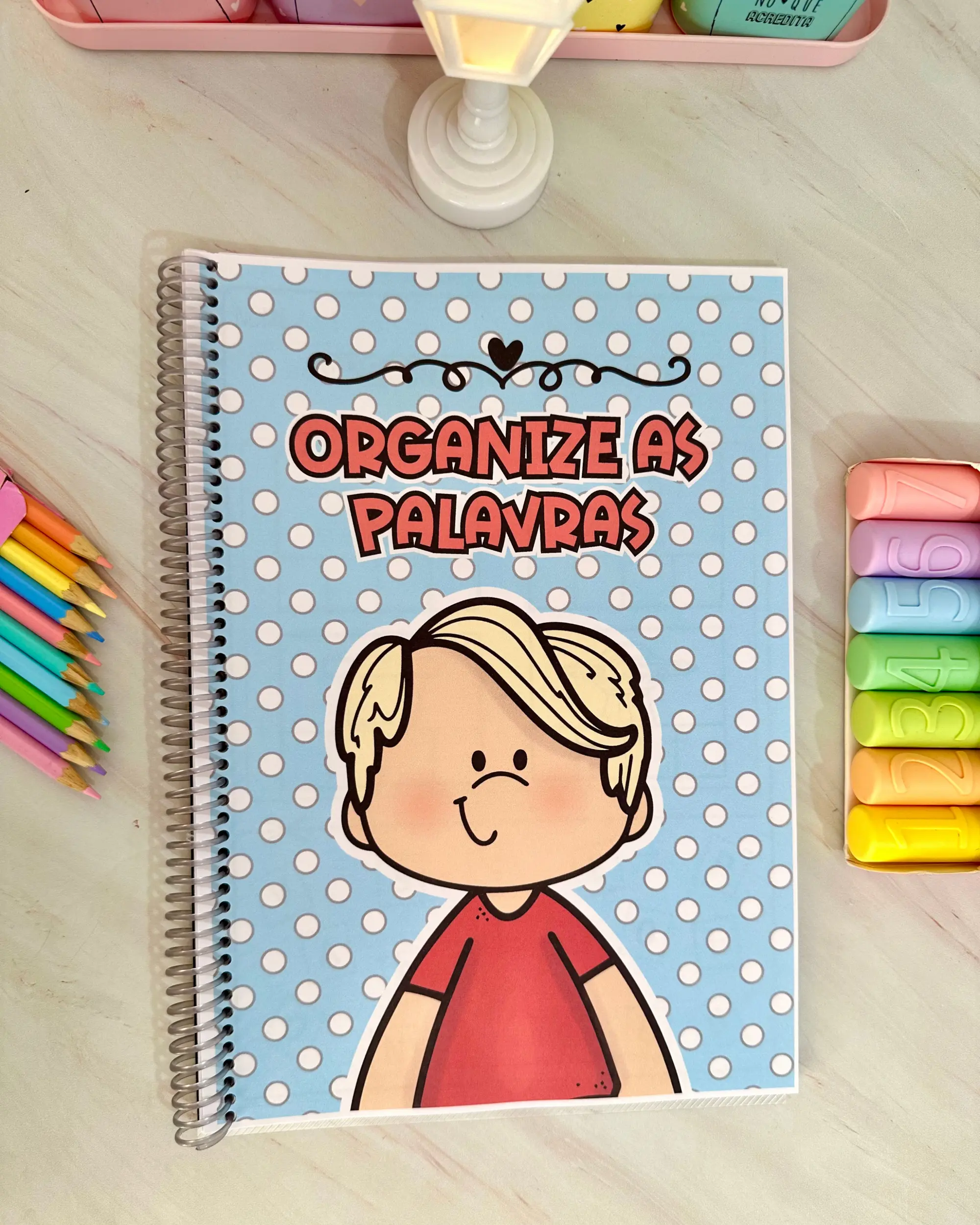 Apostila Organizando Palavras – PDF para Imprimir — Alfabetização para Todas as séries: Apostila Organizando Palavras para…