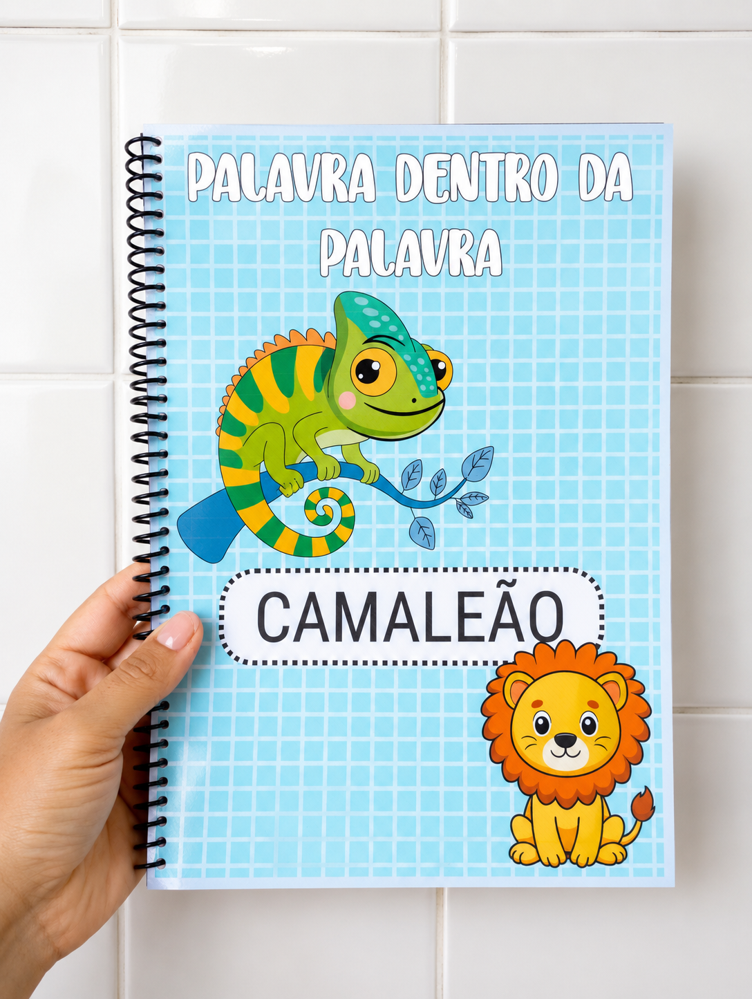 Apostila palavra dentro da palavra - alfabetização – PDF para Imprimir — capa do material