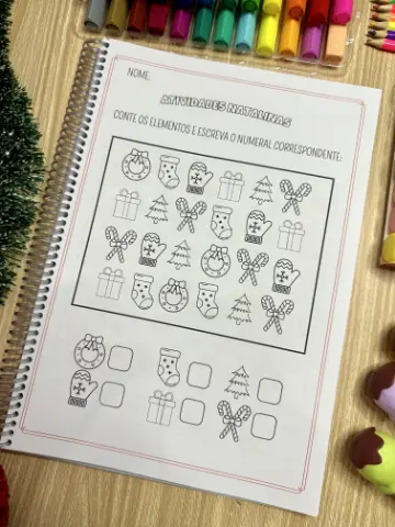 Apostila Pedagógica de Natal com 50 Páginas para Imprimir em PDF — amostra 4: Apostila de Natal com mais de 50 páginas de… Apostila Pedagógica de Natal com 50 Páginas para Imprimir em PDF — amostra 4: Apostila de Natal com mais de 50 páginas de…