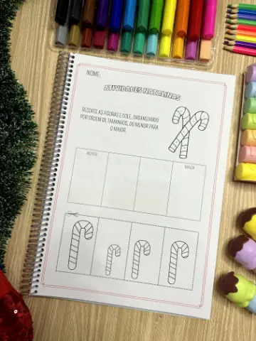 Apostila Pedagógica de Natal com 50 Páginas para Imprimir em PDF — amostra 6: Apostila de Natal com mais de 50 páginas de… Apostila Pedagógica de Natal com 50 Páginas para Imprimir em PDF — amostra 6: Apostila de Natal com mais de 50 páginas de…