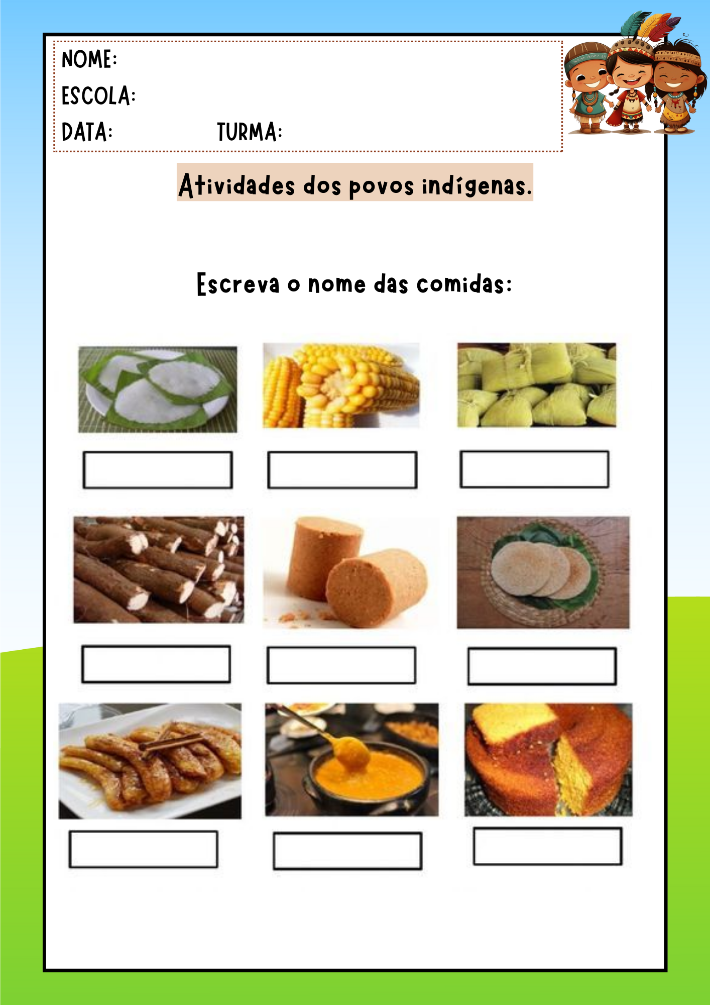Apostila: povos indígenas / povo originários | Educação Infantil e Anos Iniciais — amostra 2: Para quem é indicado