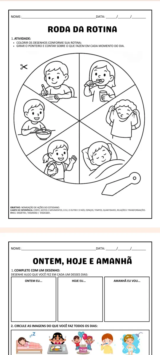 Apostila Pré - Atividades educação infantil — amostra 3: Apostila Pré 1+180 Atividades Material completo e prático para…