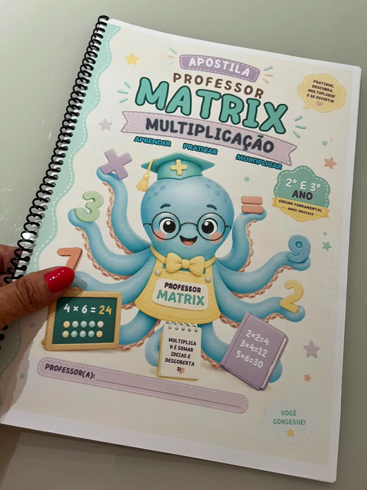 Apostila Professor Matrix – Multiplicação (2º e 3º Ano) — capa do material