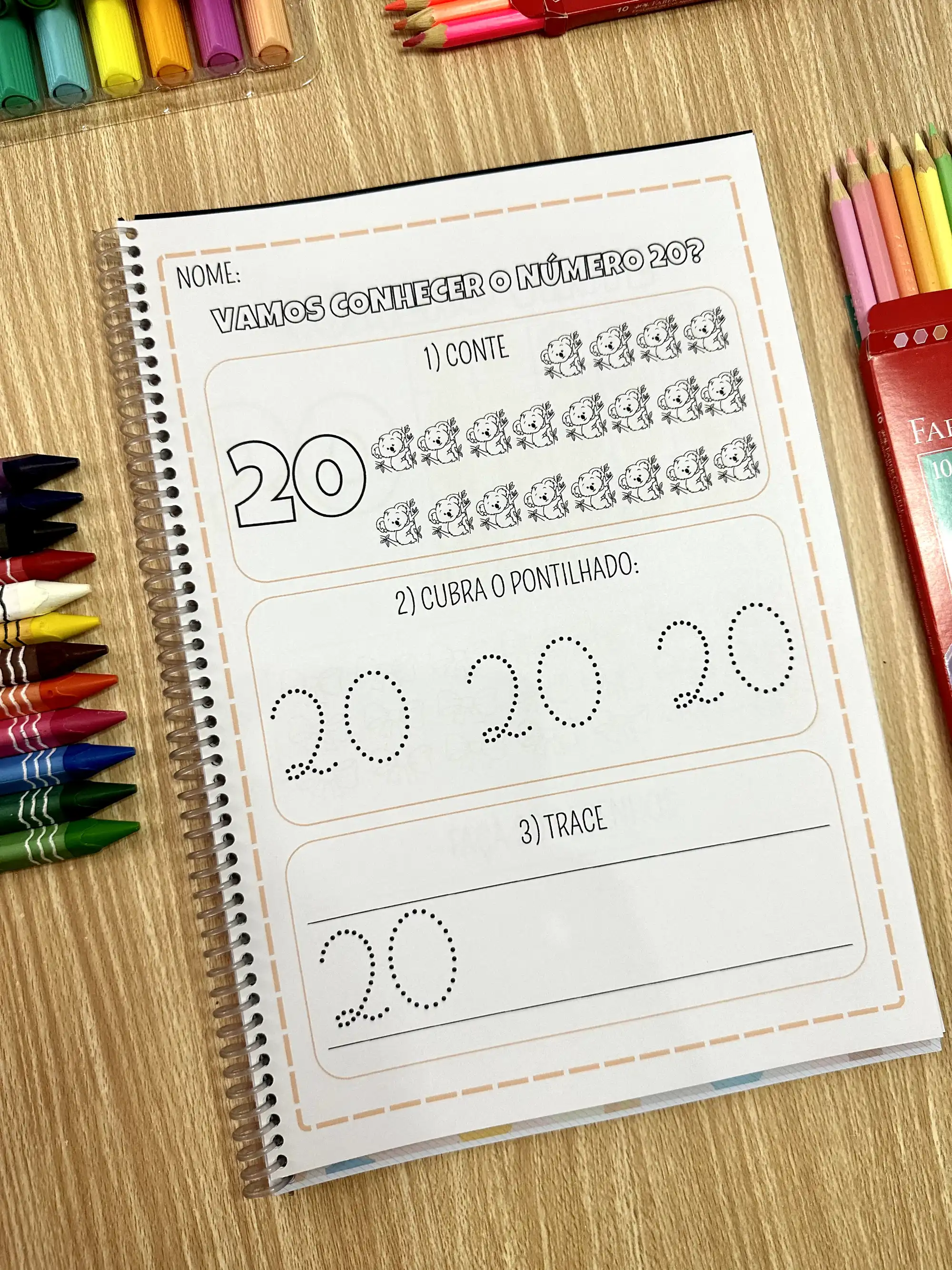 Apostila Quero Aprender os Numerais inclui 40 páginas de atividades — amostra 1: A apostila Quero Aprender os Numerais… Apostila Quero Aprender os Numerais inclui 40 páginas de atividades — amostra 1: A apostila Quero Aprender os Numerais…