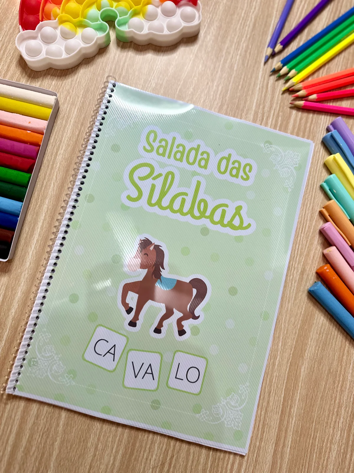 Apostila Salada das Sílabas – Material Pedagógico — capa do material